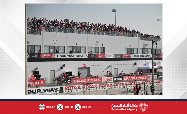 تتويج أبطال نهائيات تحدي الروتاكس ماكس الكبرى 2025 بحلبة البحرين الدولية للكارتنج